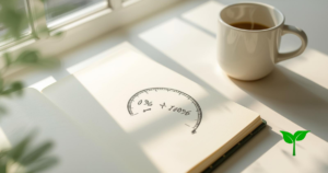 朝の光が差し込む窓辺。